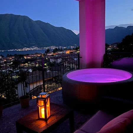 Magic View With Whirpool Apartman Lenno Kültér fotó